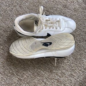 Womens White Nike Cortez Sneakers